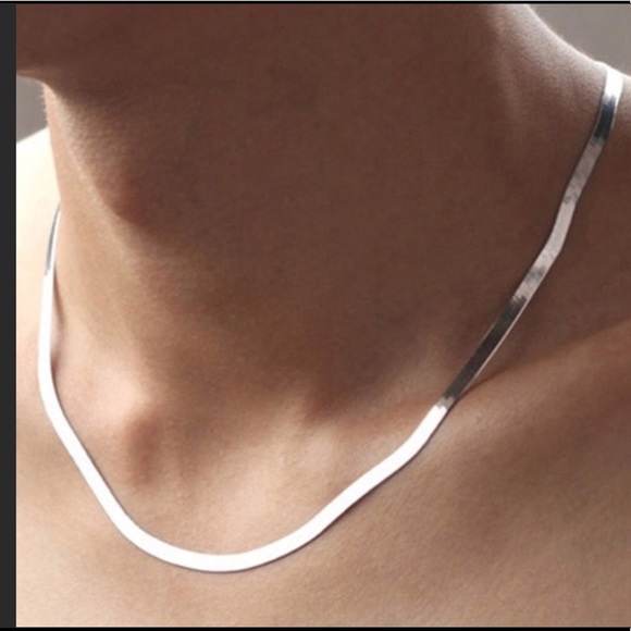 Jewelry - Last 1 Silver snake like necklace 😍🌻🎁